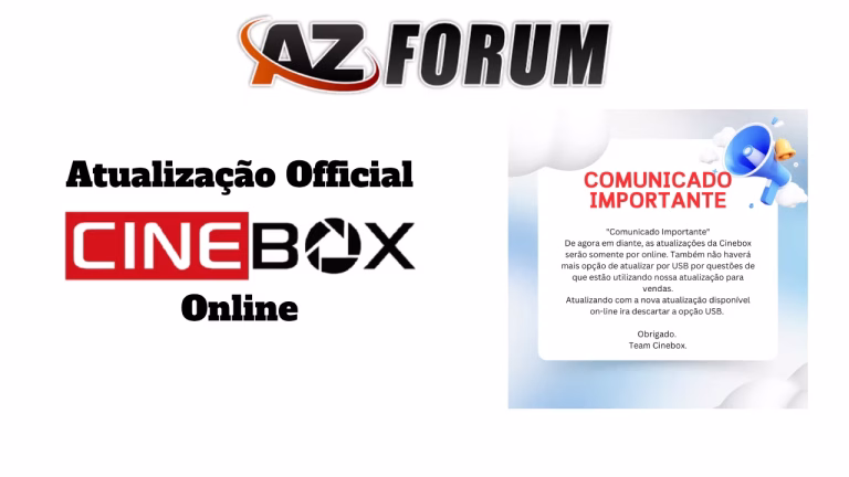 comunicado Cinebox Oficial e Atualização Online