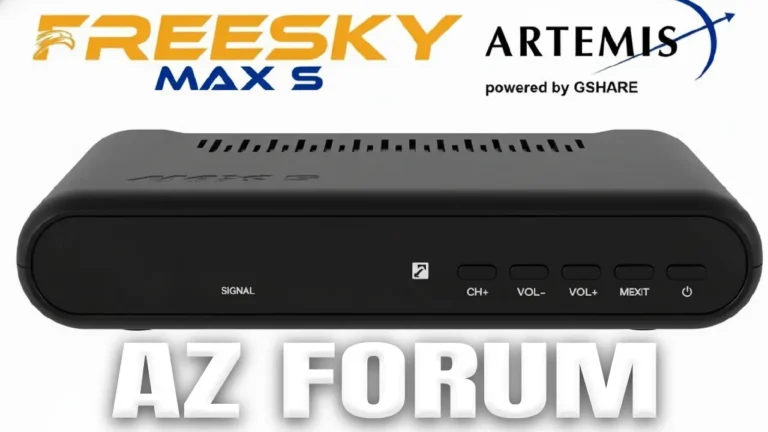 Atualização Freesky Max S (Artemis) V1.09.26284 – 13/03/2026