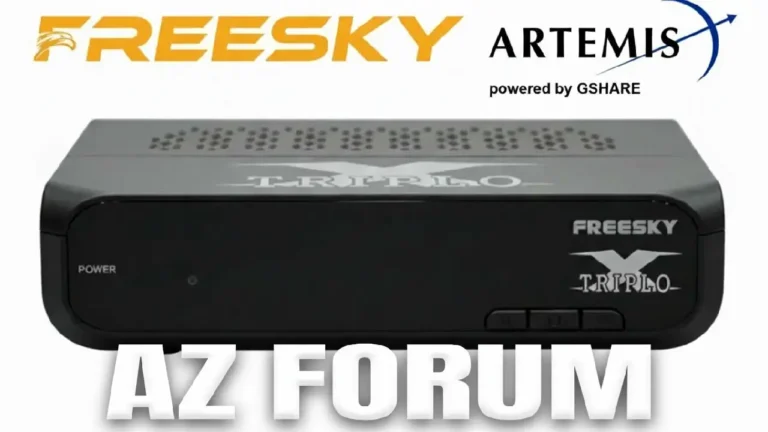 Atualização Freesky Triplo X (Artemis) V1.09.26284 – 13/03/2026