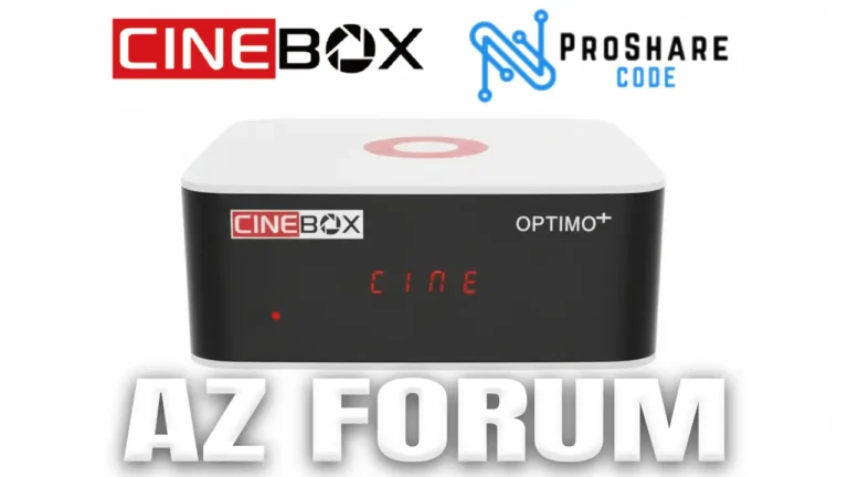 Cinebox Optimo Plus Atualização ProShare V4.01 – 02/04/2026