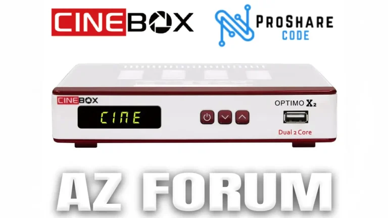 Cinebox Optimo X2 Atualização ProShare V4.0.4 – 02/04/2026
