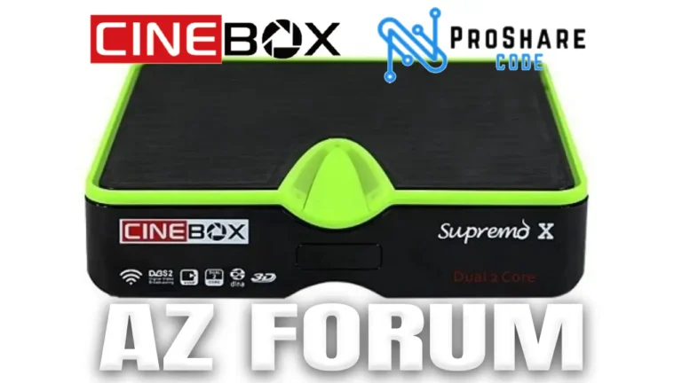 Cinebox Supremo X Atualização ProShare V4.0.4 – 02/04/2026