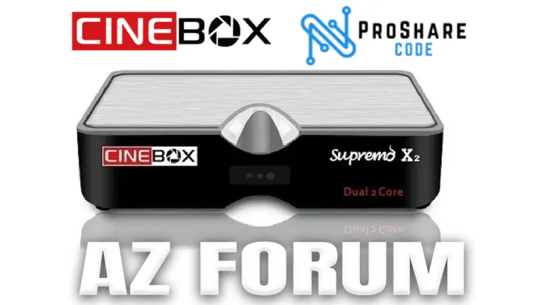 Cinebox Supremo X2 Atualização ProShare V4.0.4 – 02/04/2026
