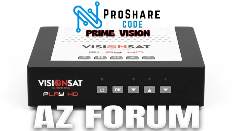 Atualização Visionsat Play HD Proshare V4.01 – 02/04/2026