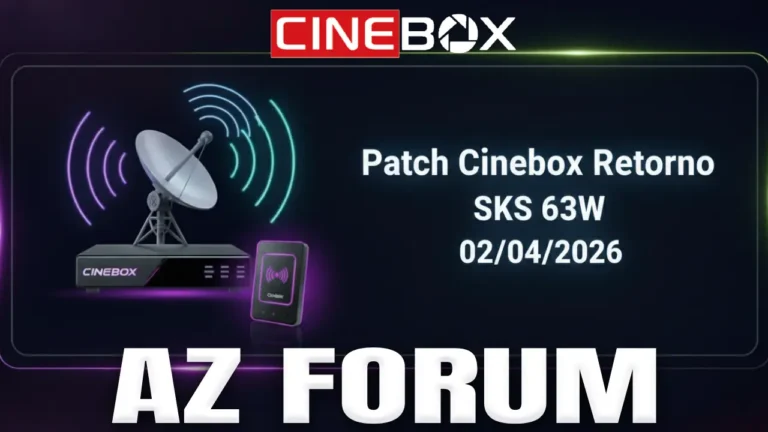 Patch Cinebox Retorno SKS 63W – 02/04/2026