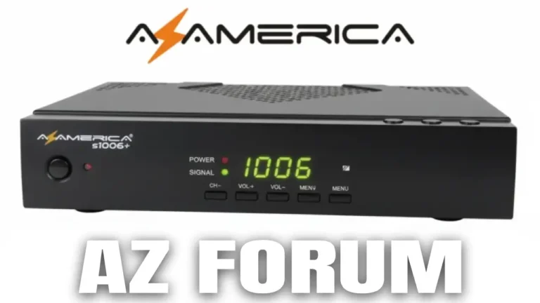 Azamerica S1006 Plus Atualização V1.09.26310 – 21/04/2026