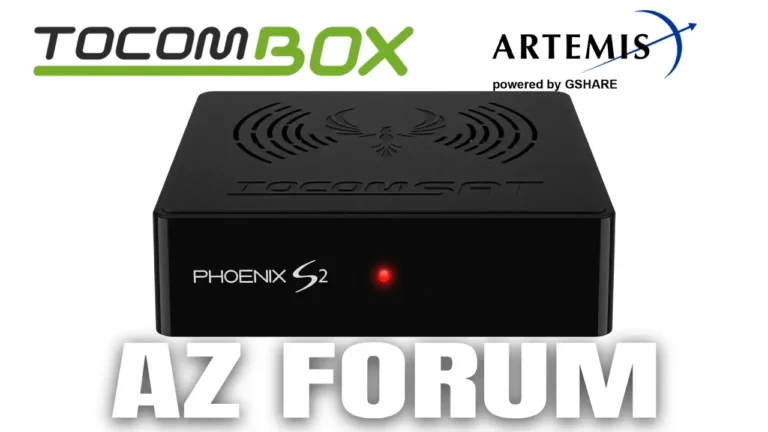 Tocomsat Phoenix S2 Atualização (Artemis) V1.11.22027 – 27/04/2026