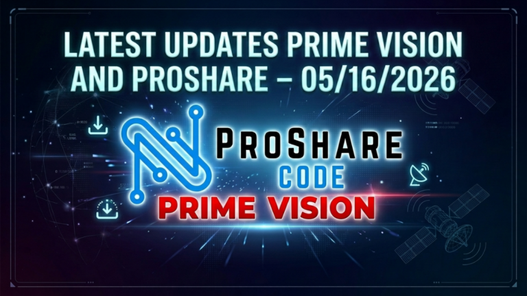 Últimas Atualizações Prime Vision e ProShare – 16/05/2026